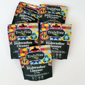 NWT Truly Free Dishwasher Cleaner - Set of 5
